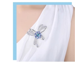 Trâm cài áo pha lê Swarovski -Flower 1131