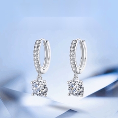 Khuyên tai bạc ý 925 pha lê Swarovski -2778