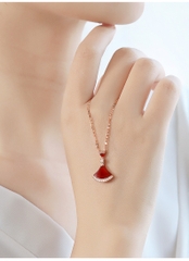 Dây chuyền bạc ý 925 Classic - Swarovski