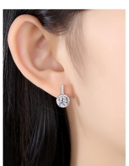 Bộ Trang sức Bạc ý 925 Swarovski - Water drops