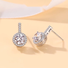 Bộ Trang sức Bạc ý 925 Swarovski - Water drops