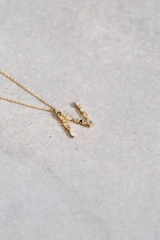 Dây chuyền Letter s925 . Gold / Silver Plated