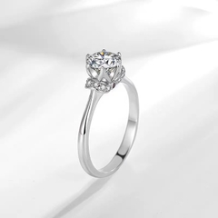 Nhẫn kim cương Moissanite M195