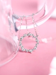 Bộ trang sức SWAROVSKI bạc ý 925