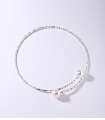 Vòng cổ chocker nữ bạc ý 925 kiểu dáng Hàn Quốc sang trọng CECY 1801