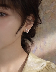 Bộ trang sức SWAROVSKI bạc ý 925