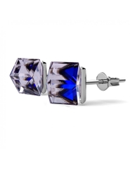 Khuyên tai Swarovski 925 sterling silver with 18K white gold plated K1131