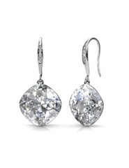 Khuyên tai Swarovski 925 sterling silver with 18K white gold plated 11032