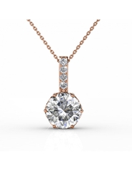 Dây chuyền Swarovski 925 sterling silver with rose gold  plated 1103D