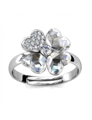Nhẫn Swarovski 925 sterling silver with 18k white gold plated N1103