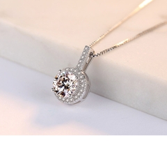 Dây chuyền pha lê Swarovski s925 Water drops