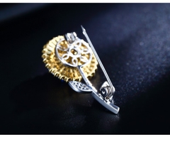 Trâm cài pha lê SWAROVSKI Sunflower
