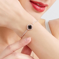 Lắc tay Four-leaf clover Swarovski s925