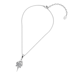 Dây chuyền Swarovski 925 sterling silver with 18k white gold plated DPS0218