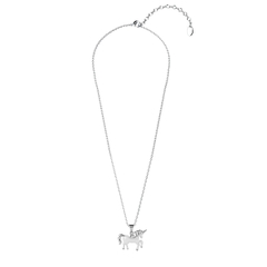 Dây chuyền bạc ý 925 pha lê Swarovski 2618 CECY  White unicorn