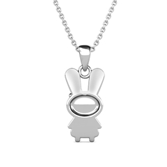 Dây chuyền Swarovski 925 sterling silver with 18k white gold plated DSS382