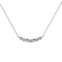 Dây chuyền Swarovski 925 sterling silver with 18k white gold plated DSS384