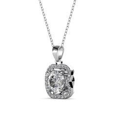Dây chuyền Swarovski 925 sterling silver with 18k white gold plated DSS384