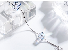 Vòng tay, lắc tay bạc ý 925 pha lê Swarovski CECY