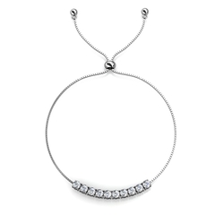 Vòng tay Swarovski 925 sterling silver with 18k white gold plated DBS0147