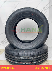 Lốp 165/70R13 lắp cho xe ôtô xe điện du lịch xe tải nhẹ hiệu WANDA
