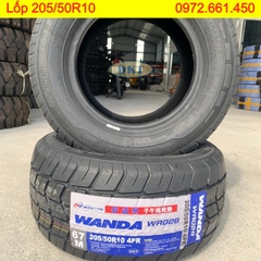 Lốp xe golf 205/50R10 wanda dành cho xe điện sân Golf, xe điện khu du lịch