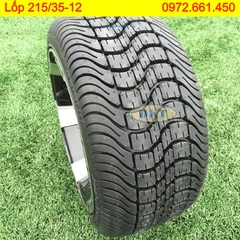 Lốp 215/35-12 lắp xe điện, xe sân Golf, xe khu du lịch