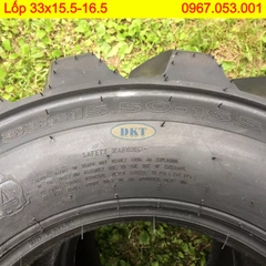 Lốp 33x15.5-16.5 lắp xe địa hình, xe nâng người, xe kéo, xe xúc
