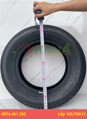 Lốp 165/70R13 lắp cho xe ôtô xe điện du lịch xe tải nhẹ hiệu WANDA