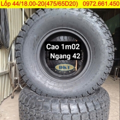 Lốp 44/18.00-20 (475/65D20) lắp xe điện, xe sân golf, xe làm cỏ