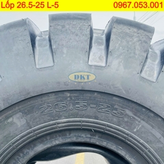 Lốp xúc lật 26.5-25 Gai L5 CHỐNG ĐÁ, chạy mỏ đá, dăm gỗ