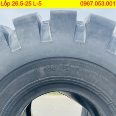 Lốp xúc lật 26.5-25 Gai L5 CHỐNG ĐÁ, chạy mỏ đá, dăm gỗ