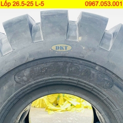 Lốp xúc lật 26.5-25 Gai L5 CHỐNG ĐÁ, chạy mỏ đá, dăm gỗ