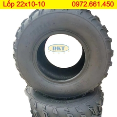 Lốp (vỏ) 22x10-10 dành cho xe điện sân Golf, xe điện khu du lịch, ATV