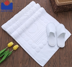 Thảm chân phòng tắm 100% cotton 45x65cm KB04 Đệm Việt Pháp