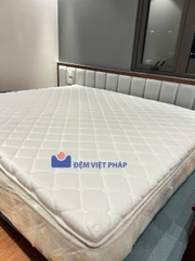 Tấm topper vải gấm Valize trần mút kim cương TP01 Đệm Việt Pháp