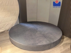 Divan kệ giường gỗ 30cm vải Valize DV01 Đệm Việt Pháp