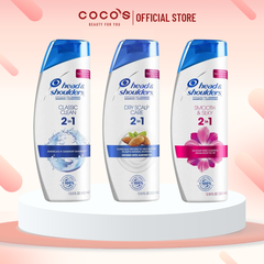Dầu Gội & Xả Head & Shoulders 2in1 Dưỡng Ẩm Da Đầu Khô