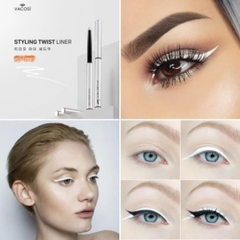 Chì kẻ mắt dạng sáp VACOSI NATURAL STUDIO STYLING TWIST LINER SILVER 5ml