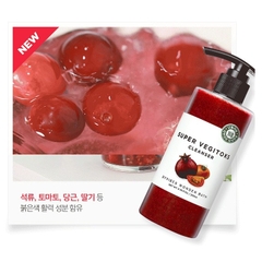 Sữa Rửa Mặt Thải Độc Chiết Xuất Rau Củ Byvibes Wonder Bath Super Vegitoks Cleanser Red 300ml - Đỏ