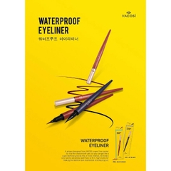 Bút Kẻ Mắt Nước Không Trôi Vacosi Waterproof Pen Eyeliner 5ml