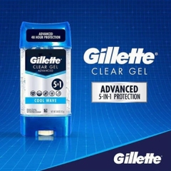 Gel Khử Mùi Gillette Nam Giới, Gel Khử Mùi, Ngăn tiết mồ hôi 107g