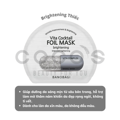 Mặt Nạ Dưỡng Da Banobagi Vita Genic Jelly Mask 30ml