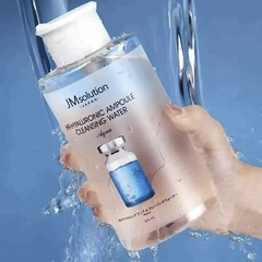 Nước Tẩy Trang JM Solution Hyaluronic Acid Ampoule Cleansing Water Nước Tẩy Trang Sạch Sâu Dịu Nhẹ Cấp Ẩm 500ml / 850ml