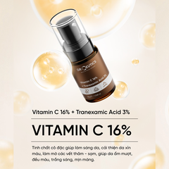 Serum DrCeutics Vitamin C 16% Và Tranexamic Acid 3% Serum Giảm Lão Hóa Làm Sáng Da 30ml
