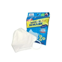 Khẩu Trang Mayan 3D Mask Media Chống Bụi PM 2.5 4 lớp - Gói 5 cái - NGƯỜI LỚN