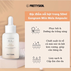 Tinh Chất Prettyskin Dưỡng Trắng Gangnam Miin Mela Ampoule 50ml