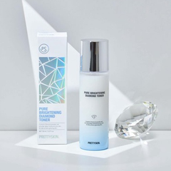 Nước hoa hồng Dưỡng Trắng Căng Bóng Pretty Skin Pure Brightening Diamond Toner 150ml