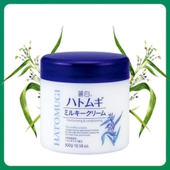 Kem dưỡng da Reihaku Hatomugi Moisturizing Conditioning The Milky Cream 300g