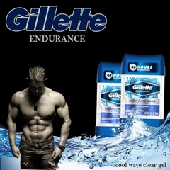 Gel Khử Mùi Gillette Nam Giới, Gel Khử Mùi, Ngăn tiết mồ hôi 107g